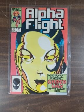 Marvel Alpha Flight Comic Book #20 March 1984 Bagged
